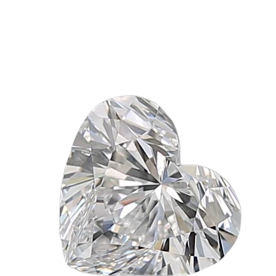 0.7 Carat E SI1 Heart Natural Diamond