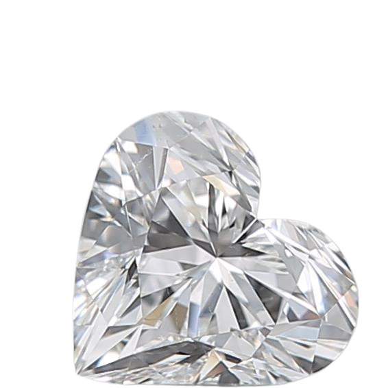 0.6 Carat D SI1 Heart Natural Diamond