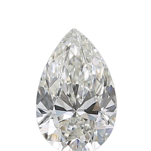 0.51 Carat I VVS1 Pear Natural Diamond