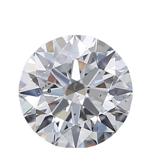 0.7 Carat E SI1 Round Natural Diamond