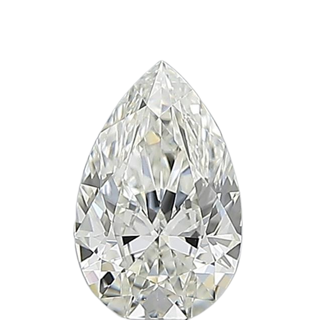 0.5 Carat I VVS2 Pear Natural Diamond