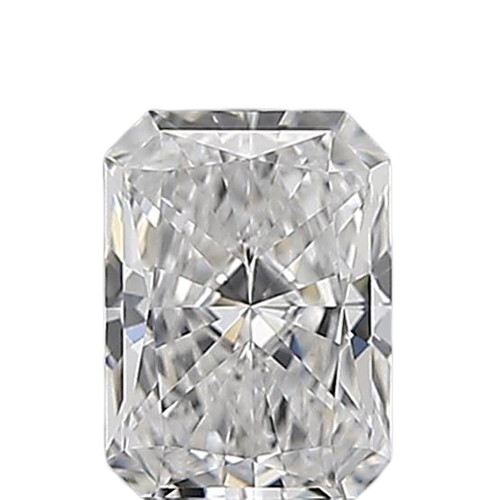 0.54 Carat D VVS2 Radiant Natural Diamond