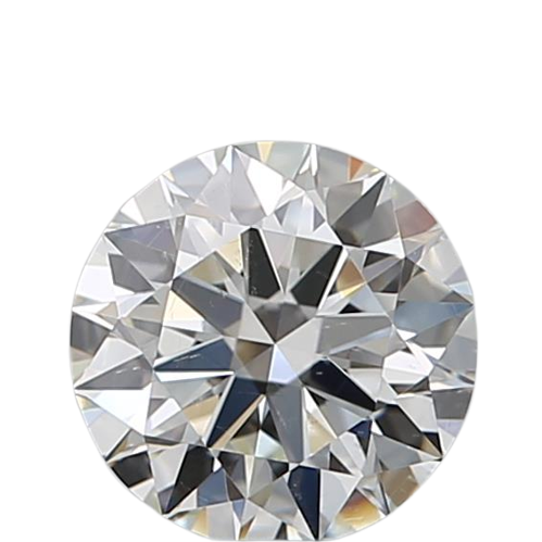 0.62 Carat I SI1 Round Natural Diamond