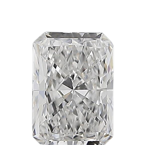 0.58 Carat E VVS1 Radiant Natural Diamond