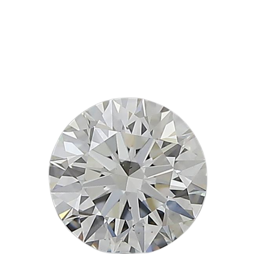 0.61 Carat I VS2 Round Natural Diamond
