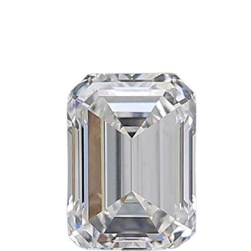 0.5 Carat G VS2 Emerald Natural Diamond