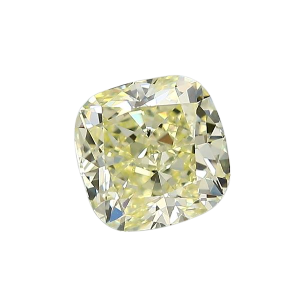 1.29 Carat YELLOW VS1 Cushion Natural Diamond