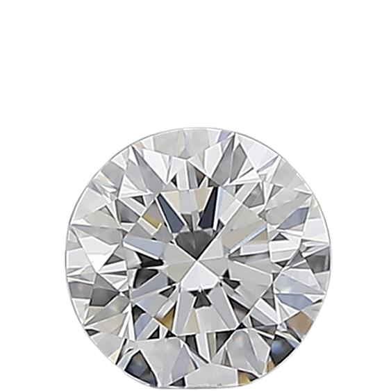 0.51 Carat E VVS1 Round Natural Diamond