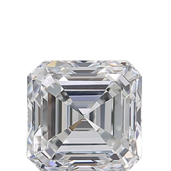 0.7 Carat F VVS2 Asscher Natural Diamond
