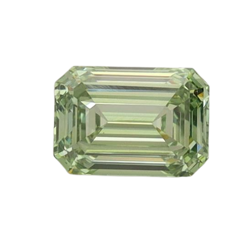 0.75 Carat GREEN VS1 Emerald Lab Diamond