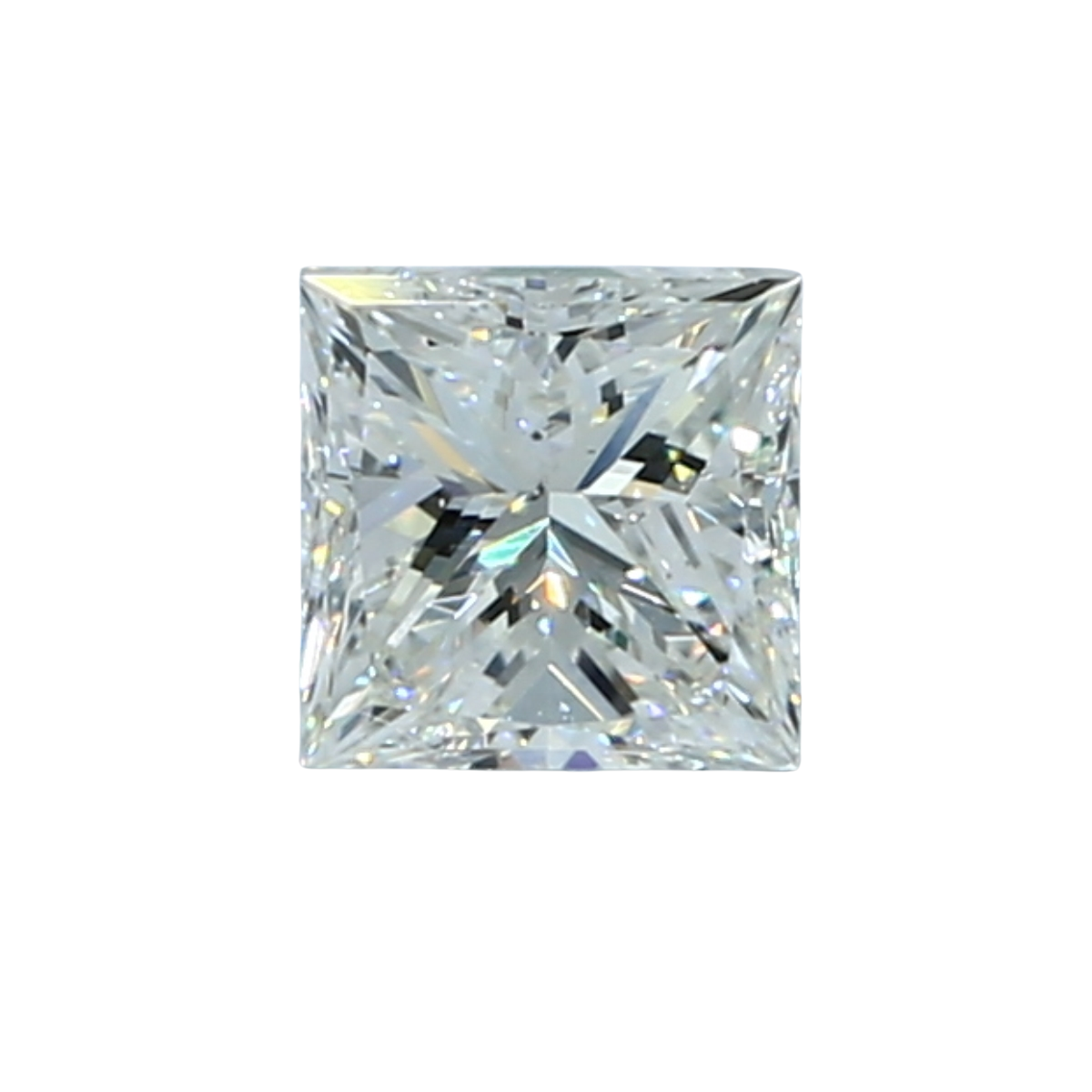 0.71 Carat I SI1 Princess Natural Diamond