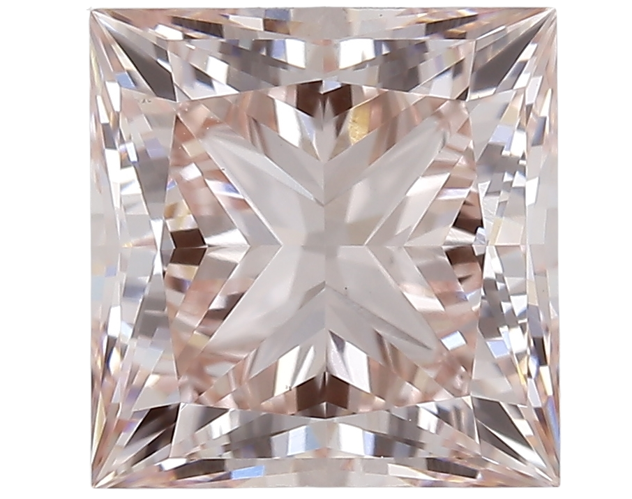 1.51 Carat PINK VS1 Princess Lab Diamond