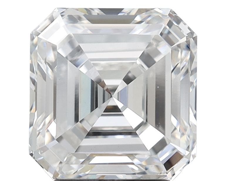 3.44 Carat F VVS2 Asscher Lab Diamond