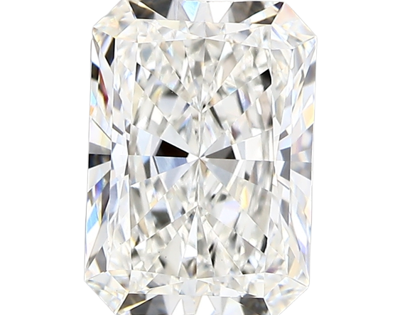 3.06 Carat F VVS2 Radiant Lab Diamond