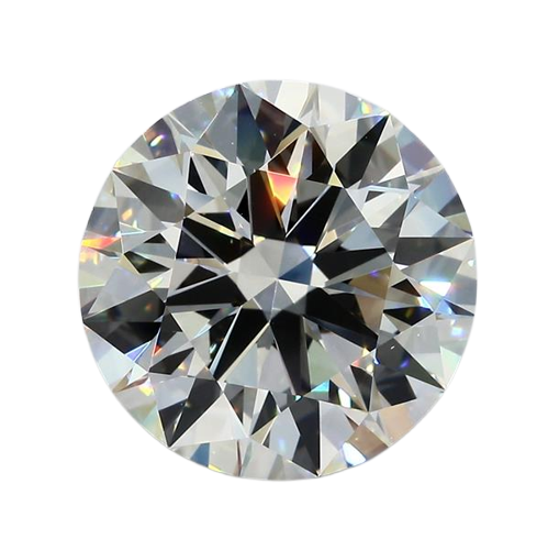 0.5 Carat H VS1 Round Natural Diamond