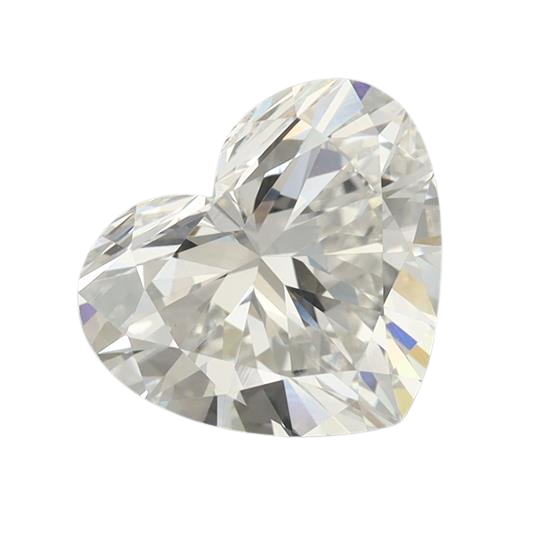 3.01 Carat F VVS2 Heart Lab Diamond