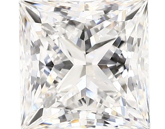 3.01 Carat E VVS2 Princess Lab Diamond