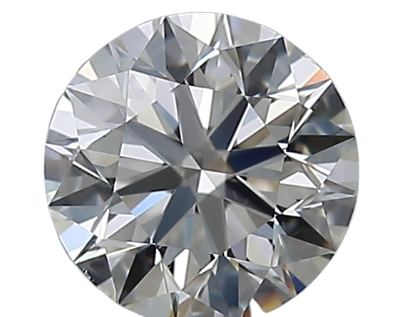 0.66 Carat I SI1 Round Natural Diamond