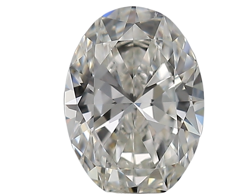 0.5 Carat G SI1 Oval Natural Diamond