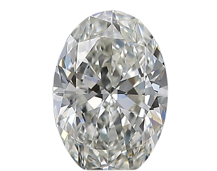 0.5 Carat I VVS2 Oval Natural Diamond