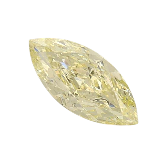 0.85 Carat YELLOW VS1 Marquise Lab Diamond