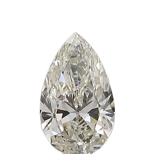 0.6 Carat J VVS1 Pear Natural Diamond