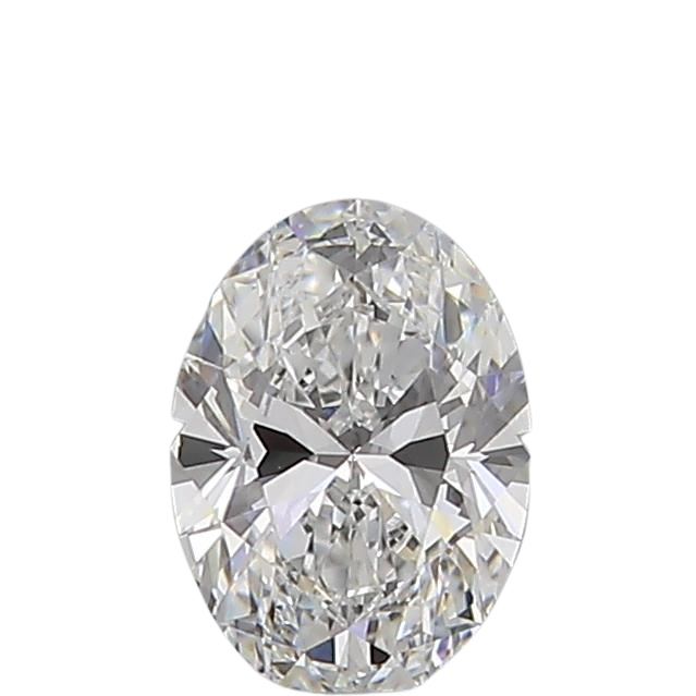 0.56 Carat D VVS2 Oval Natural Diamond