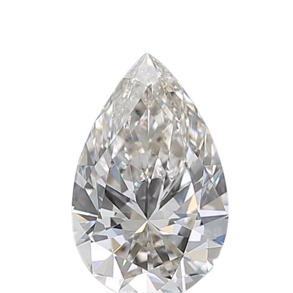 0.5 Carat H VS2 Pear Natural Diamond