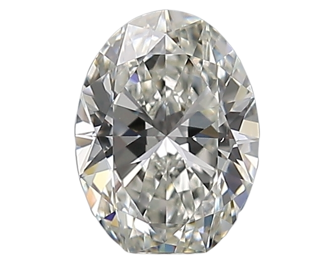 0.59 Carat H VS2 Oval Natural Diamond