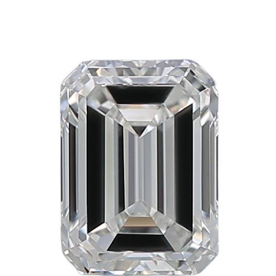 0.7 Carat G VVS1 Emerald Natural Diamond