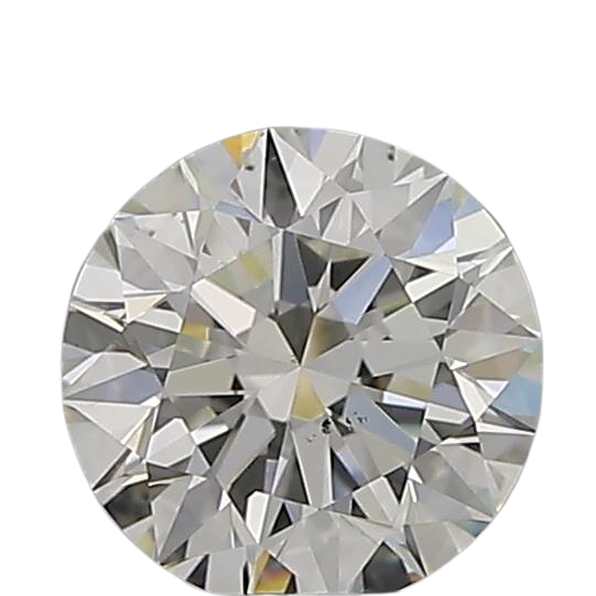 0.6 Carat I SI1 Round Natural Diamond