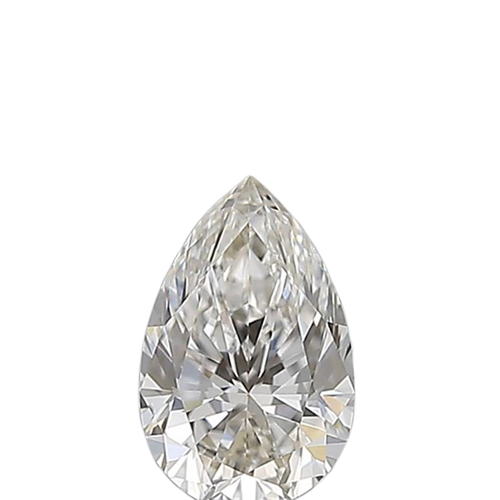 0.5 Carat F VS1 Pear Natural Diamond