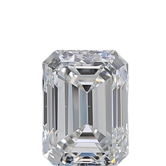 0.5 Carat E VS2 Emerald Natural Diamond