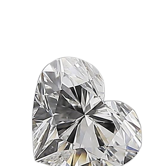 0.5 Carat G SI1 Heart Natural Diamond