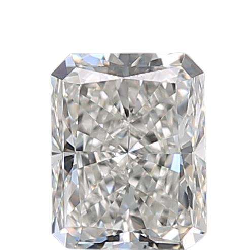 0.5 Carat H VS2 Radiant Natural Diamond