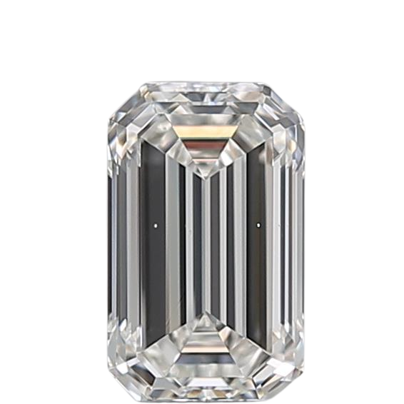 0.5 Carat G VS2 Emerald Natural Diamond