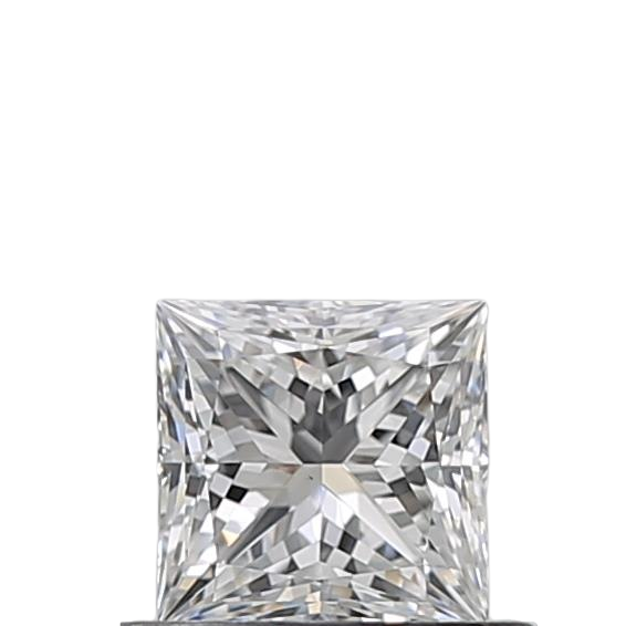 0.54 Carat F VS1 Princess Natural Diamond
