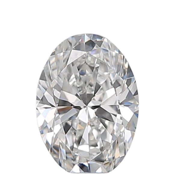 0.5 Carat F VS2 Oval Natural Diamond