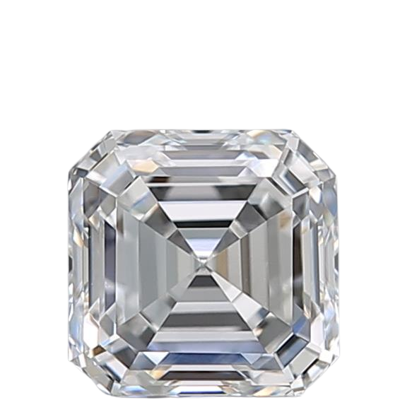 0.73 Carat F VS2 Asscher Natural Diamond