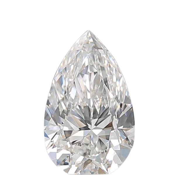 0.5 Carat G VS2 Pear Natural Diamond