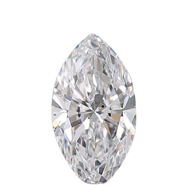 0.5 Carat D SI1 Marquise Natural Diamond