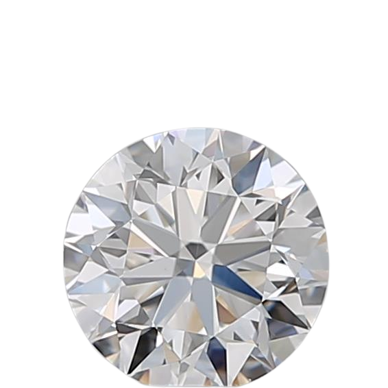 0.51 Carat E VS1 Round Natural Diamond