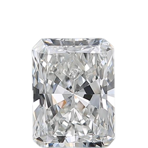 0.5 Carat G VS2 Radiant Natural Diamond