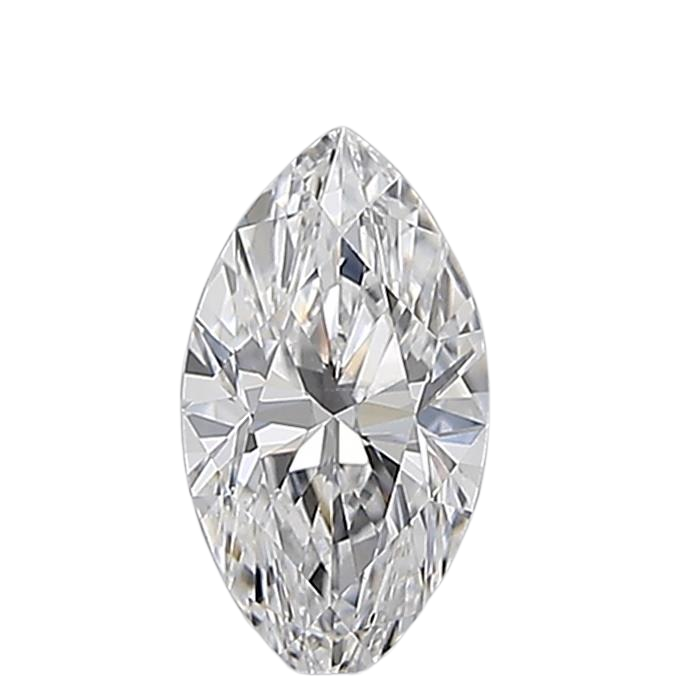 0.5 Carat D VS2 Marquise Natural Diamond