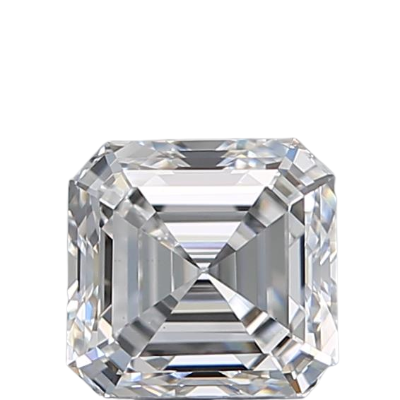 0.7 Carat D VS1 Asscher Natural Diamond