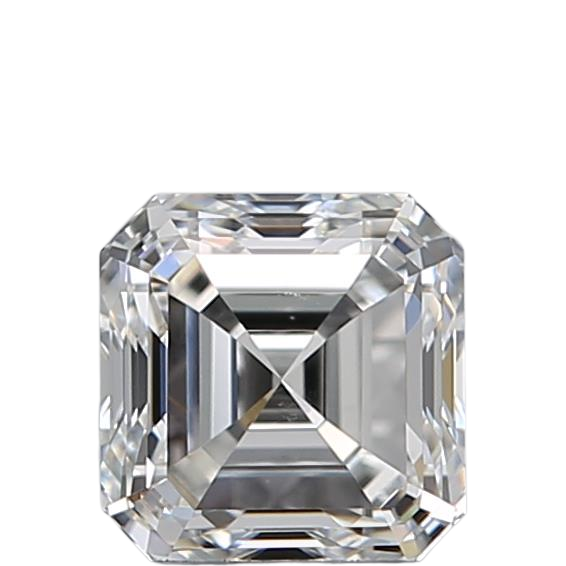 0.7 Carat F VS2 Asscher Natural Diamond