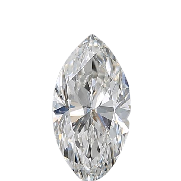 0.5 Carat H SI1 Marquise Natural Diamond