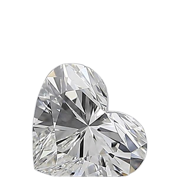 0.5 Carat G SI1 Heart Natural Diamond
