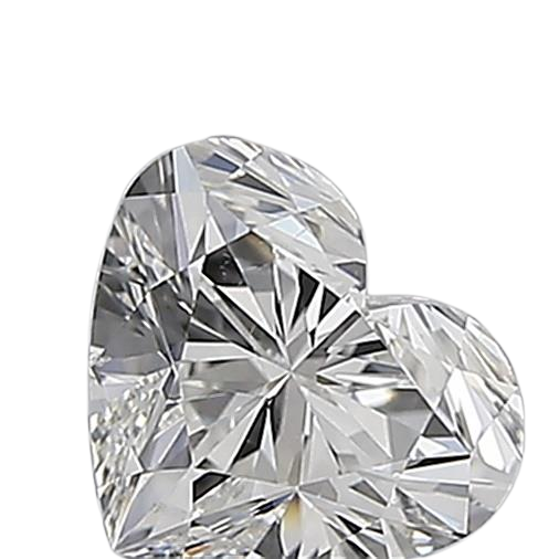 0.6 Carat E SI1 Heart Natural Diamond