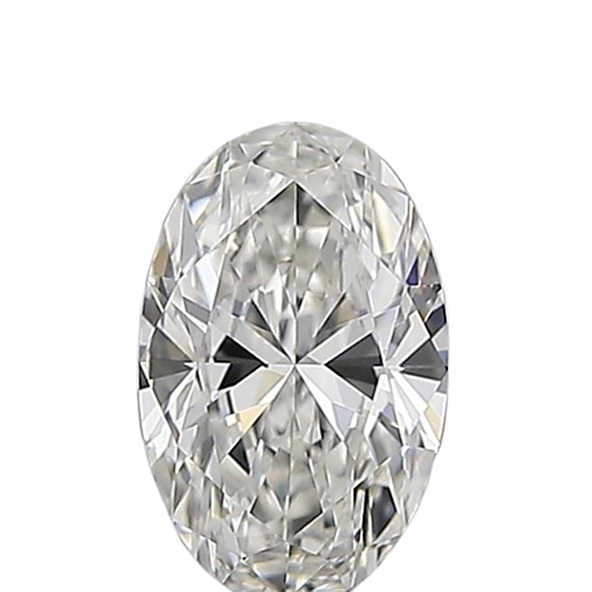 0.5 Carat H VVS2 Oval Natural Diamond